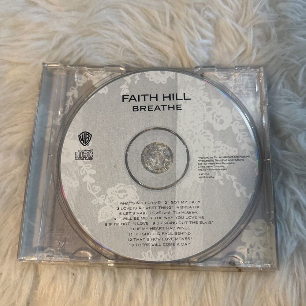 Breathe by Hill, Faith (CD, 1999)